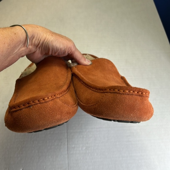UGG ASCOT LUMBER SUEDE EVERDAY GO TO WATER RESISTANT COSY SLIPPER LOAFER SZ 10 - Picture 3 of 12